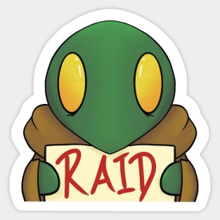 Tonberry RAID, Zombie Cheshire Productions Emote Sticker